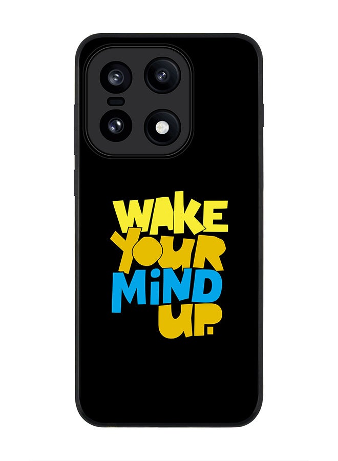 For OnePlus 15 Case,Slim fit Camera Protection, Shockproof Thin Phone cover  - Wake your mind up